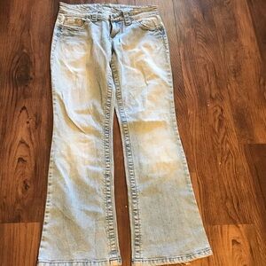 Delia’s Jeans size 3/4  juniors Light Blue Women's Jeans Y2K